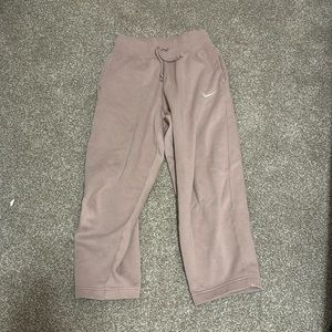 Nike wide leg sweatpants